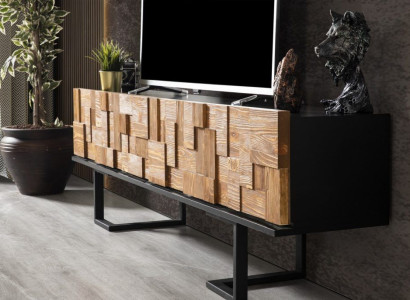 Modern Wood Chest of drawers Sideboard TV Stand Wardrobe Furniture 180cm